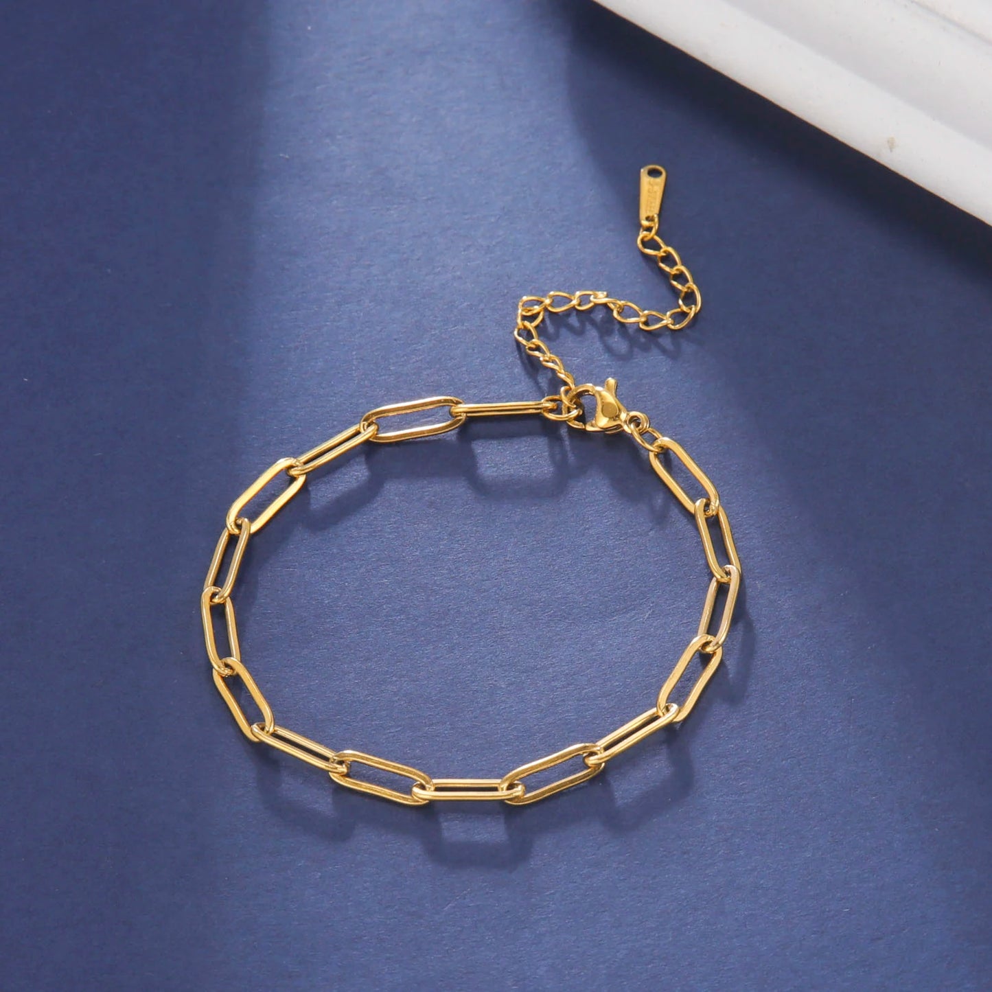 Minimalist Chain Bracelet — Stainless Steel