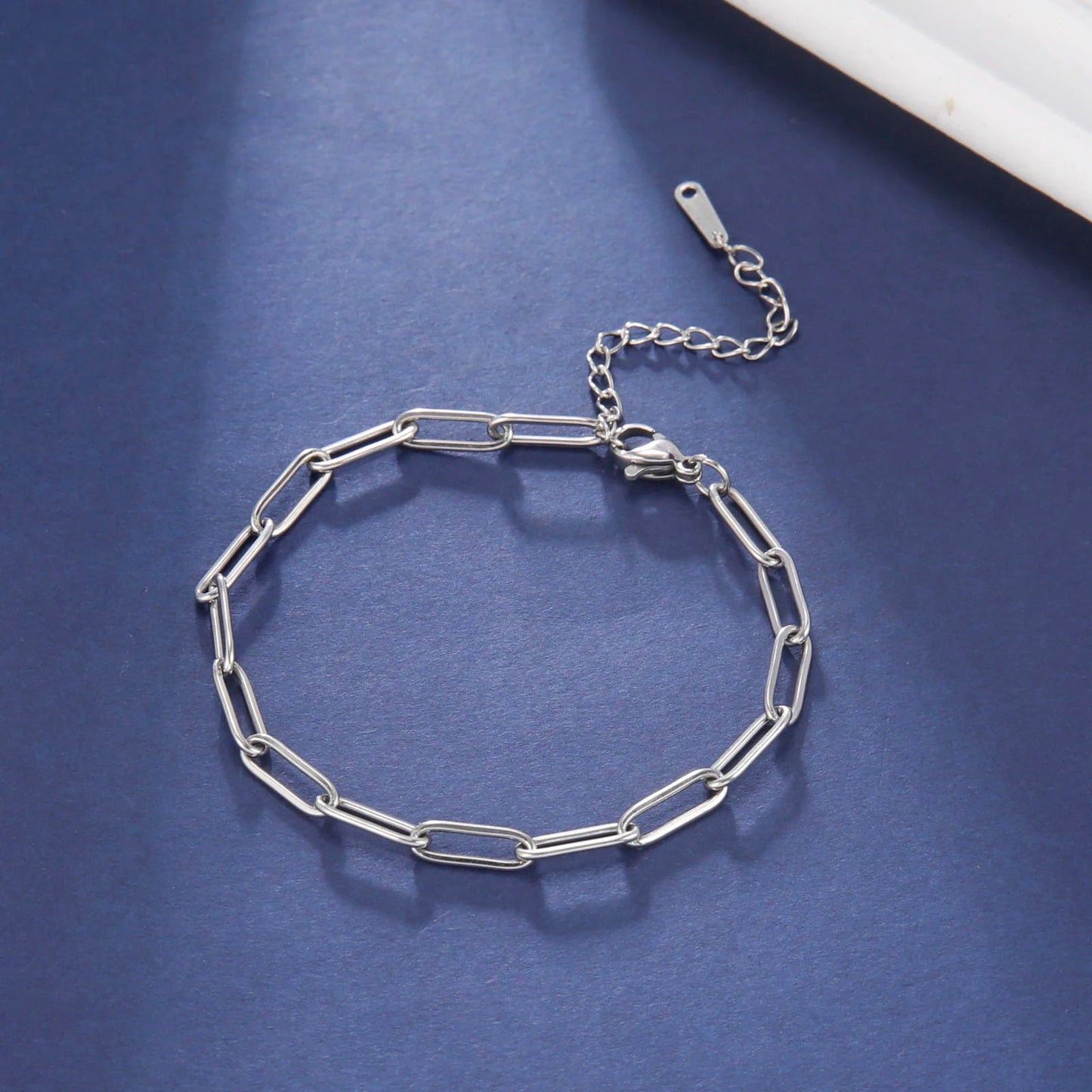 Minimalist Chain Bracelet — Stainless Steel