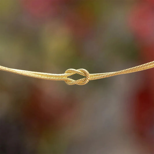 Minimalist Snake Chain Bracelet — Stainless Steel